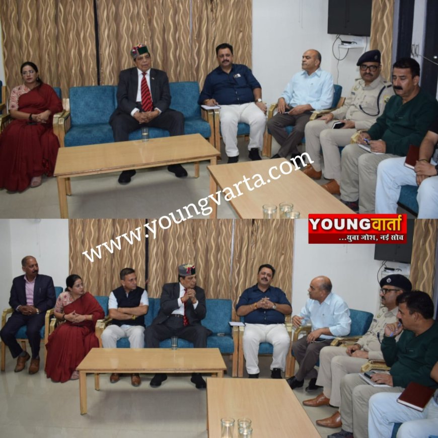 डॉ. शांडिल ने सोलन शहर में पेयजल की समुचित व्यवस्था सुनिश्चित करने के दिए निर्देश