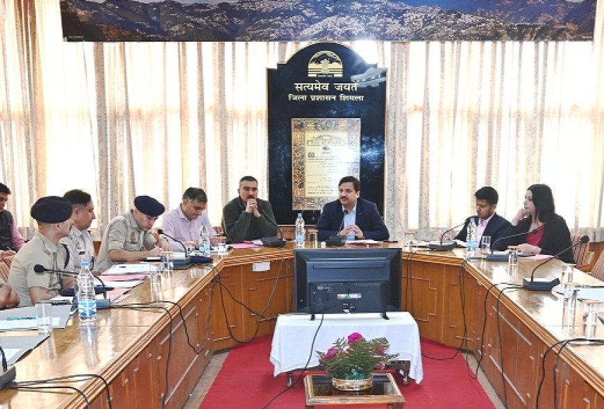 नशे के कारोबार की सूचना प्रशासन को दें, उपायुक्त ने जिला स्तरीय नार्को समन्वय केंद्र की समीक्षा बैठक की