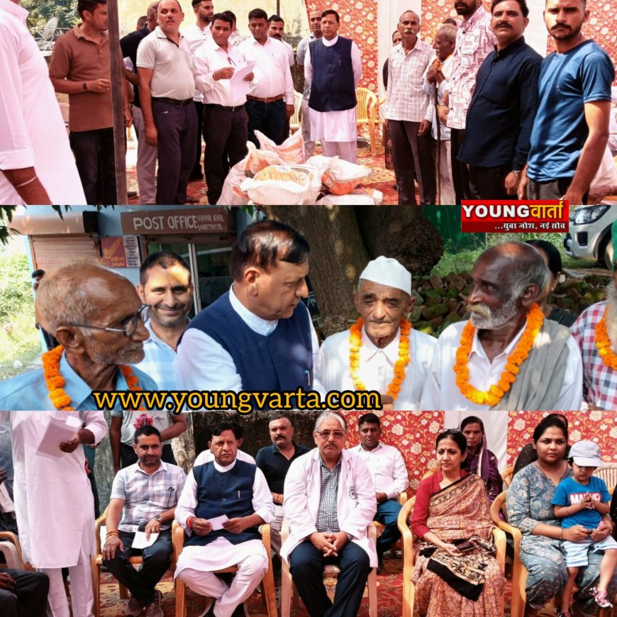 कांग्रेस को न तो उनके पुनर्वास की चिंता की और न ही आवास की : डा. बिंदल 