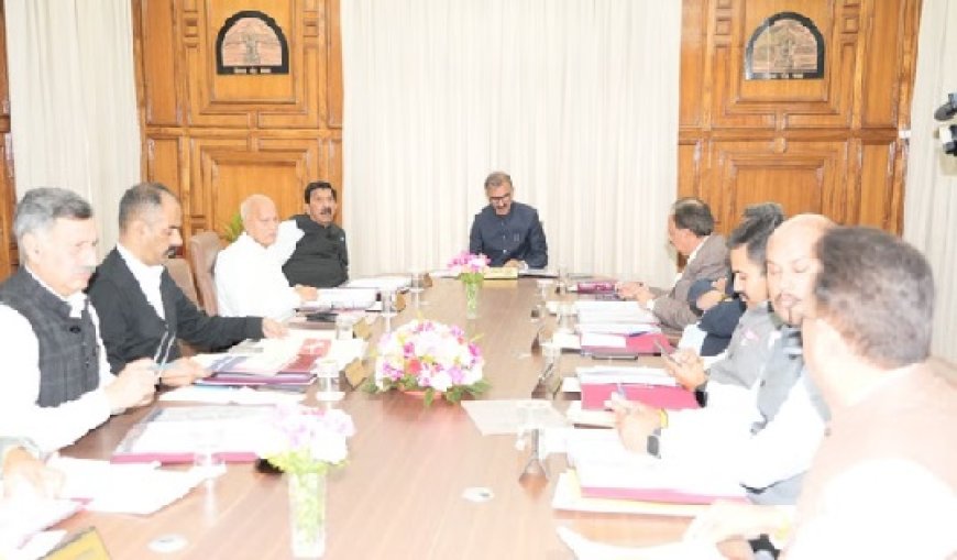 कैबिनेट की बैठक में जाएगा ग्रामीण क्षेत्रों में नक्शे के तहत भवनों के निर्माण का मामला,मामले में होगी विस्तृत चर्चा    