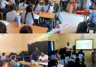 छात्राओं के साथ बैठकर डीसी ने किया भोजन , मिड-डे मील व्यवस्था , गुणवत्ता और स्वाद का लिया अनुभव