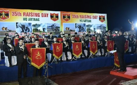 सेना प्रशिक्षण कमान शिमला ने अपने 35वें स्थापना दिवस पर 18 जवानों को उत्कृष्ट सेवाओं के लिए  उत्कृष्टता पुरस्कार से किया सम्मानित