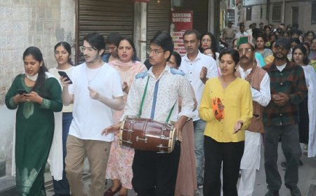 सत्य और अहिंसा पर आधारित समाज ही वास्तविक प्रगति की नींव : रोहित राठौर