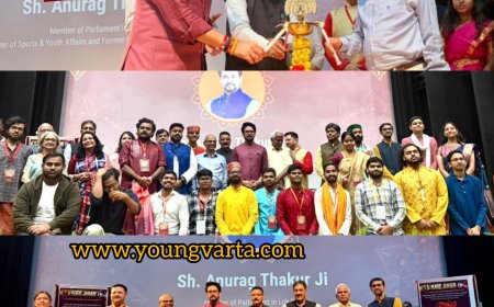 बौद्धिक व सांस्कृतिक रूप से जागृत हुआ भारत का युवा : अनुराग ठाकुर