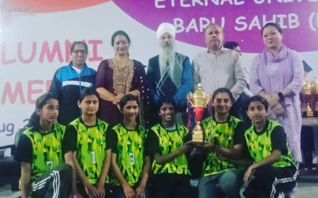 पीएमश्री नौहराधार बना जूडो का बादशाह , बडू साहब में संपन्न हुई अंडर 19 आयु वर्ग की छात्राओं की खेल स्पर्धा