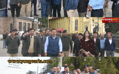 लोक निर्माण मंत्री ने वीरभद्र सिंह की प्रतिमा अनावरण कार्यक्रम की तैयारियों का लिया जायजा