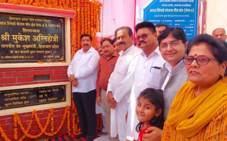 पेयजल और सिंचाई सुविधाओं के उन्नयन में निर्णायक काम कर रही है सरकार : मुकेश अग्निहोत्री