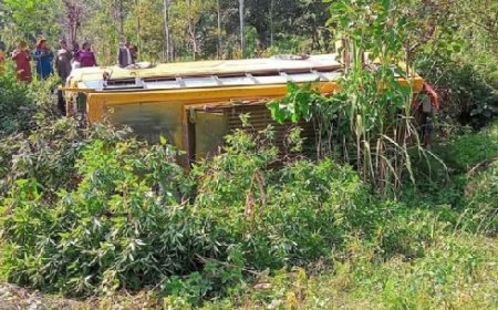 सोलन में निजी बस दुर्घटनाग्रस्त,बस में 42 लोग थे सवार 10 लोग गंभीर चोटिल