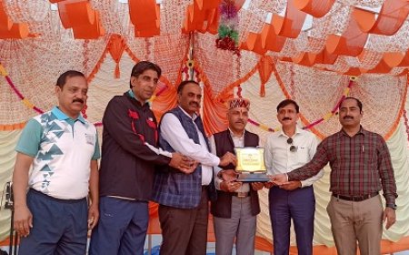 प्रतिभाशाली खिलाड़ियों को बेहतरीन सुविधाएं दे रहे हैं मुख्यमंत्री : अजय शर्मा