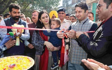 दीपावली मांडव हिम ईरा आजीविका मेला शुरू उपायुक्त ने किया शुभारम्भ, बोले मेला सहयोग और आत्मनिर्भरता का उत्सव