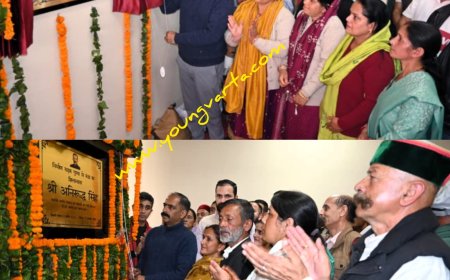 नए पंचायत घरों में लगेंगे सीसीटीवी कैमरे : अनिरुद्ध सिंह