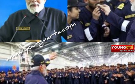 प्रधानमंत्री मोदी ने नौसेना कर्मियों के साथ मनाई दिवाली ,  आईएनएस विक्रांत पर बिताई रात