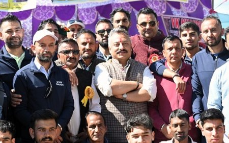 सरकार खेलों के विषय में गंभीर, ले रही महत्वपूर्ण निर्णय : रोहित ठाकुर