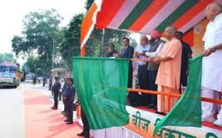 पंजाब के आपदा पीड़ित किसानों की मदद को आगे आये सीएम योगी , यूपी सरकार ने भेजा एक हजार क्विंटल गेहूं बीज