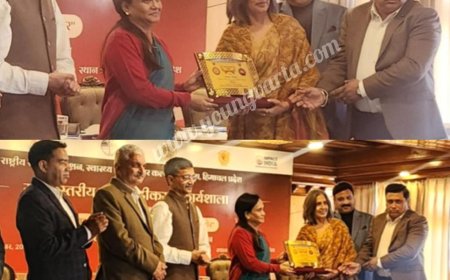 टीबी मुक्त भारत अभियान में मंडी मिला सर्वश्रेष्ठ प्रदर्शन पुरस्कार , स्वास्थ्य सचिव एम. सुधा देवी ने किया सम्मानित