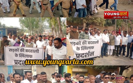 15 दिनों में सड़कें ठीक न हुई तो उग्र आंदोलन करने करने को मजबूर होगी जनता : राजीव बिंदल