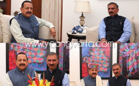 मुख्यमंत्री ने केन्द्रीय मंत्री से प्रदेश को मांगा 150 स्वचालित मौसम केन्द्र और किन्नौर में एक डॉप्लर वेदर रडार