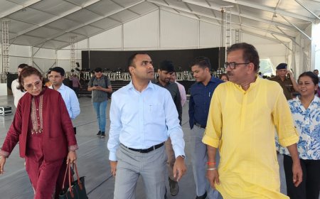 हरिद्वार के रोड़ी बेलवाला के कुंभ मेला पार्किंग स्थल में होगा देवभूमि रजत उत्सव उत्तराखंड का भव्य आयोजन