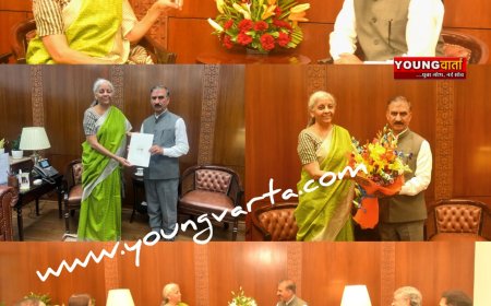 चालू वित्त वर्ष की शेष में ऋण सीमा में की जाये दो प्रतिशत वृद्धि , मुख्यमंत्री ने केन्द्रीय वित्त मंत्री से किया आग्रह