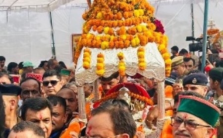 रेणुका जी में इस बार भी भगवान परशुराम की पालकी को कंधा देने नहीं पहुंचे सीएम सुक्खू,टूटी पवित्र परंपरा