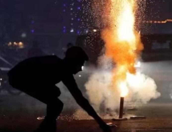 चंडीगढ़ में दिवाली पर पटाखे जलाने के दौरान 36 लोग घायल,अस्पताल में भर्ती