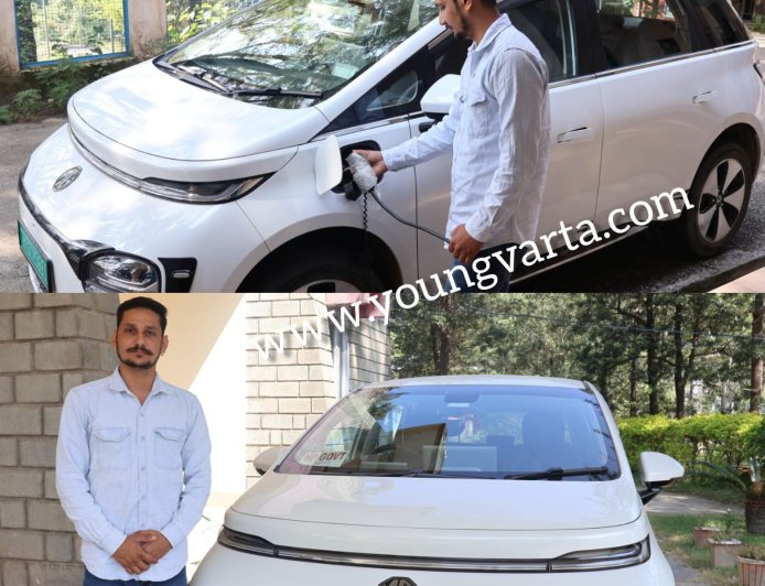 राजीव गांधी स्वरोजगार स्टार्टअप योजना ने बदली देवेंद्र की तक़दीर , ई-टैक्सी से हर माह कमा रहे 50 हजार रुपए