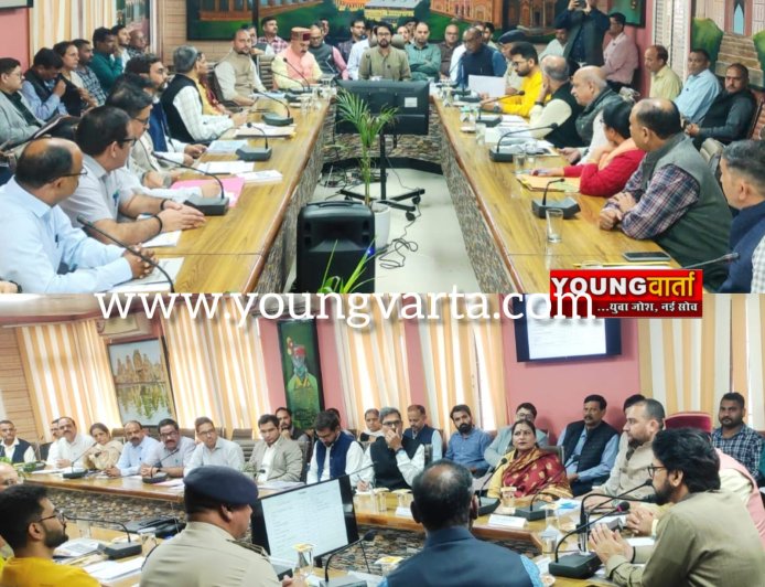 विकास कार्यों में समय और गुणवत्ता का ध्यान रखें विभाग , दिशा की बैठक में सांसद : अनुराग ठाकुर ने दिए निर्देश