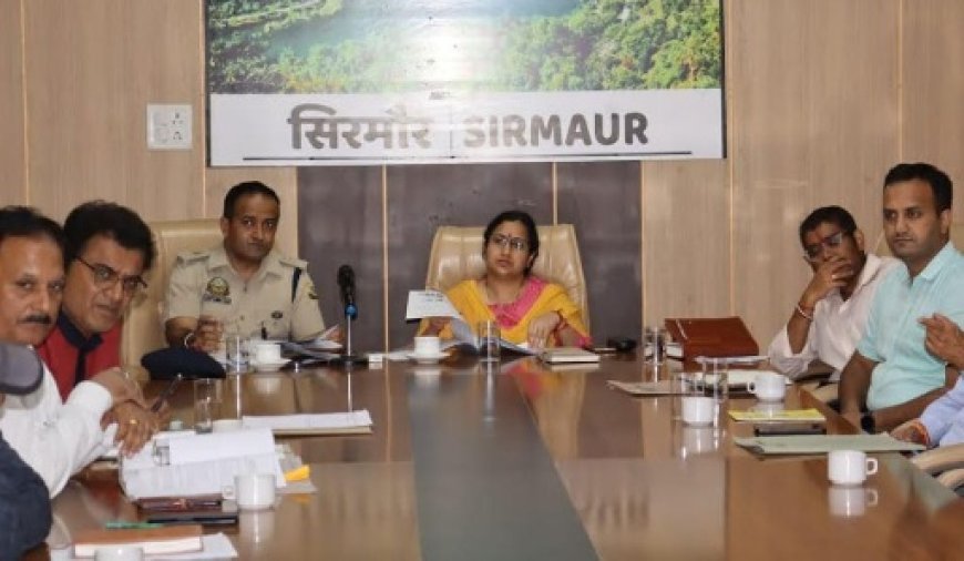 सिरमौर में मादक पदार्थों की गतिविधियों की टोल फ्री नम्बर 1933 पर दें जानकारी  : उपायुक्त