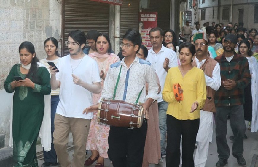 सत्य और अहिंसा पर आधारित समाज ही वास्तविक प्रगति की नींव : रोहित राठौर