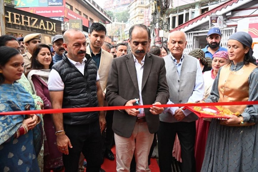 शिमला में राज्य स्तरीय ग्रामीण विकास मंत्री ने ग्रामीण स्वाद महोत्सव का किया शुभारंभ