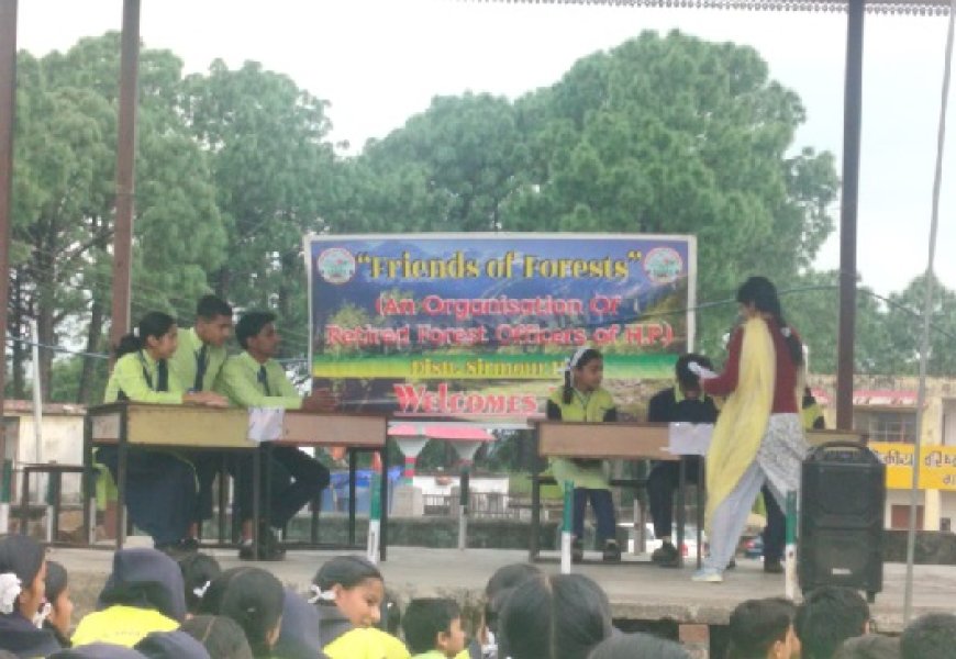 गागल शिकोर स्कूल में फ्रेंड्स ऑफ फॉरेस्ट द्वारा वन्य जीव सप्ताह के अवसर पर कार्यक्रम का आयोजन 
