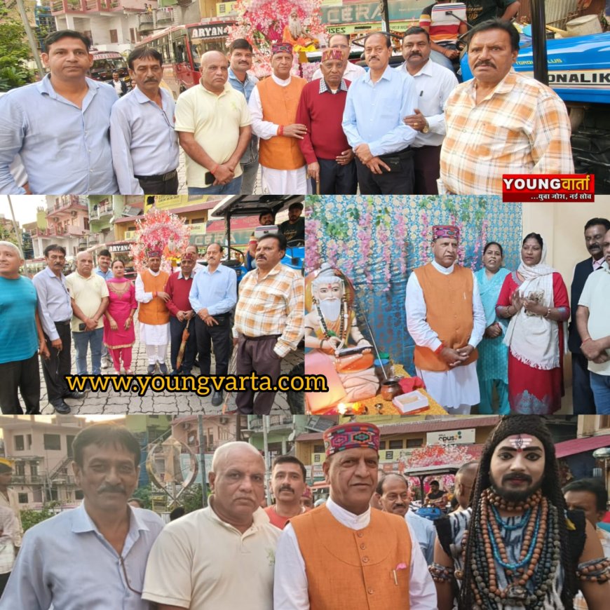 सनातन का आधार , हिंदुत्व का सार है महर्षि वाल्मीकि रामायण , प्रकट उत्सव की  शोभायात्रा शामिल हुए डा. बिंदल  
