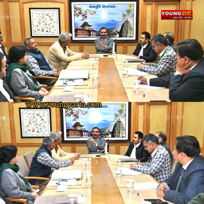 मुख्यमंत्री ने पूर्व मुख्यमंत्री वीरभद्र सिंह की प्रतिमा अनावरण कार्यक्रम की समीक्षा की