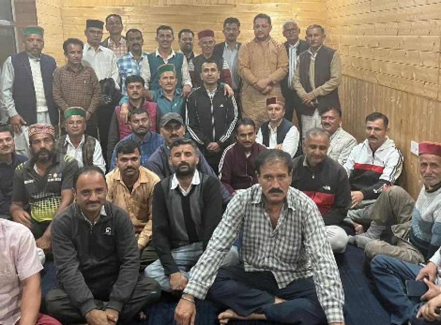 ठुंडू विकास समिति के कार्यकारिणी बैठक में मेलजोल समारोह के आयोजन की घोषणा