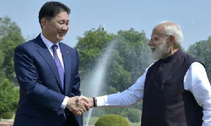 मंगोलिया के नागरिकों को निशुल्क ई-वीजा देगा भारत, पीएम मोदी ने की घोषणा