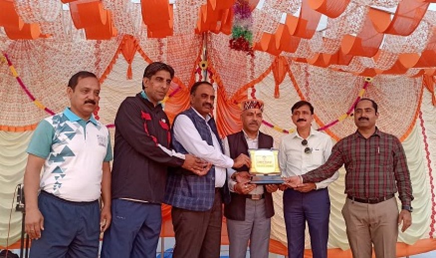 प्रतिभाशाली खिलाड़ियों को बेहतरीन सुविधाएं दे रहे हैं मुख्यमंत्री : अजय शर्मा