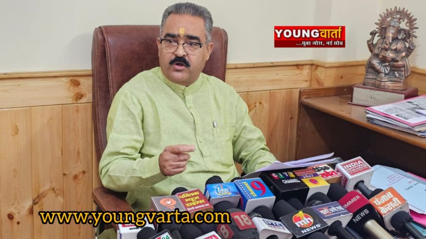 सरकारी विभागों , बोर्डों और निगमों के पद खत्म करने पर तुली सुक्खू सरकार : बिक्रम ठाकुर