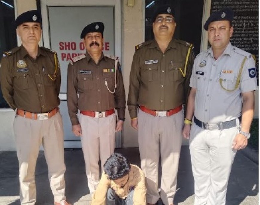 नाकाबंदी के दौरान पिंजौर से परवाणू की ओर आ रही कार से 10.50 ग्राम चिट्टा बरामद