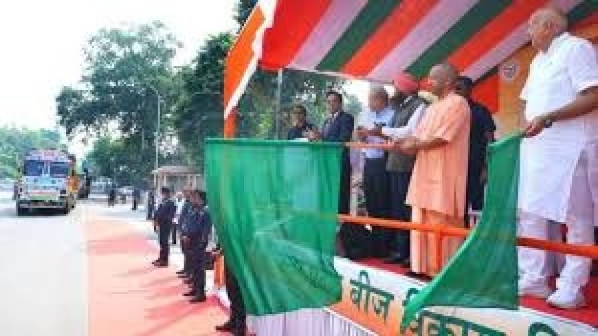 पंजाब के आपदा पीड़ित किसानों की मदद को आगे आये सीएम योगी , यूपी सरकार ने भेजा एक हजार क्विंटल गेहूं बीज 