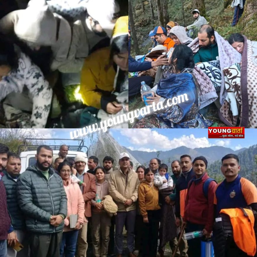 शिकारी माता मंदिर से लौटते समय लापता हुआ परिवार , रात भर चला सर्च ऑपरेशन , सुबह मिली सफलता 