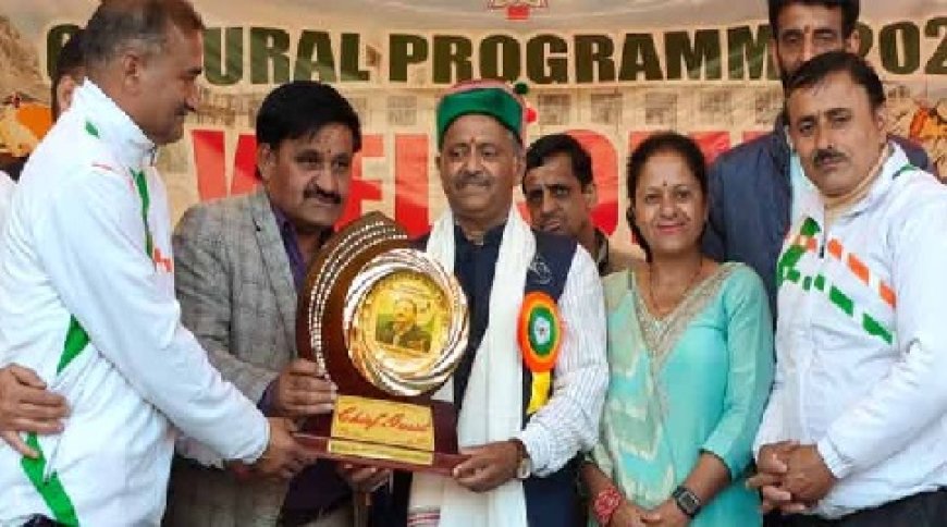 भट्टाकुफर में अंडर-19 जिला स्तरीय सांस्कृतिक कार्यक्रम का मीडिया एडवाइजर नरेश चौहान ने किया समापन