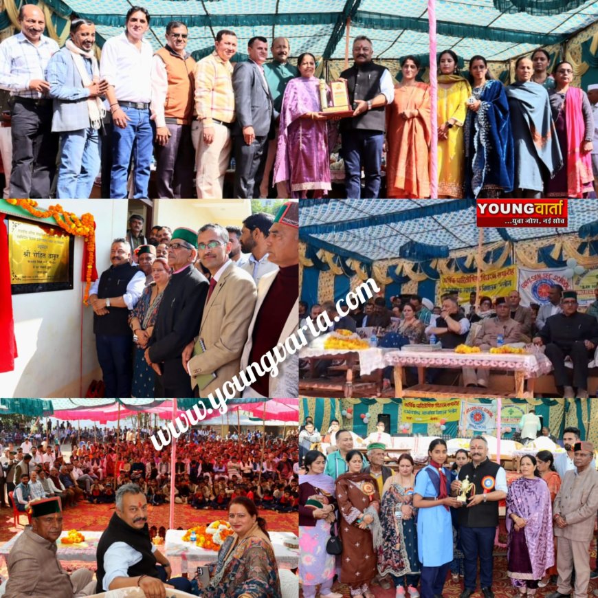 शिक्षा मंत्री ने 51 लाख रुपये की लागत से भनोग स्कूल के नवनिर्मित विज्ञान प्रयोगशाला भवन का किया लोकार्पण