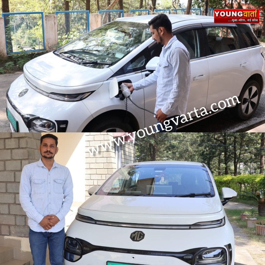 राजीव गांधी स्वरोजगार स्टार्टअप योजना ने बदली देवेंद्र की तक़दीर , ई-टैक्सी से हर माह कमा रहे 50 हजार रुपए 