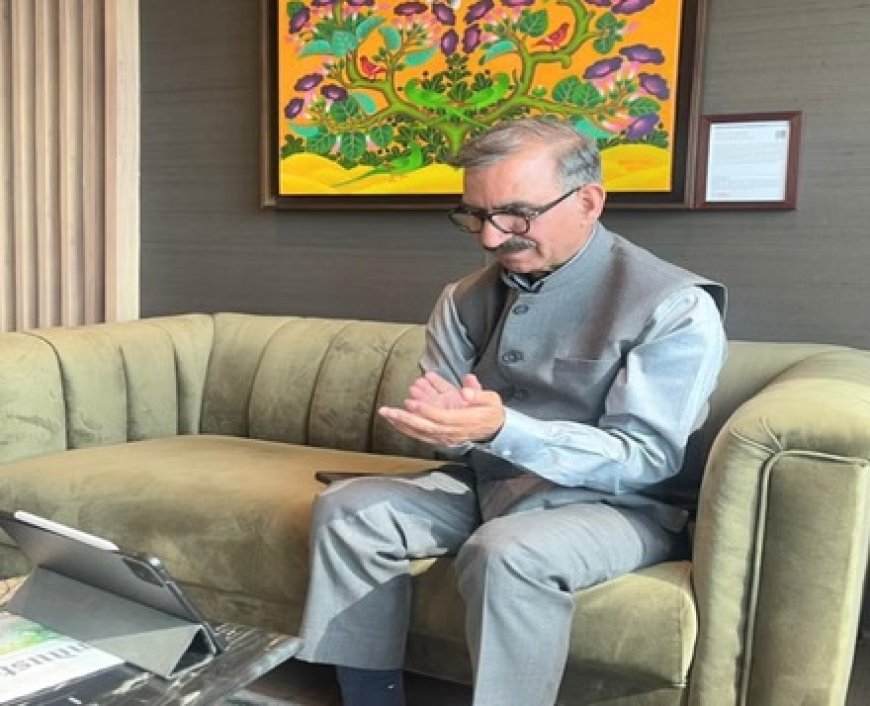 सीएम ने वर्चुअल माध्यम से 29.50 करोड़ की विकासात्मक परियोजनाओं के किए लोकार्पण और शिलान्यास वर्चुअल  