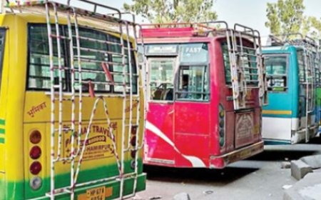 शिमला में 3 नवम्बर से निजी बस सेवाएं रहेंगी ठप,ड्राइवर एवं कंडक्टर यूनियन ने हड़ताल पर जाने का लिया फैसला