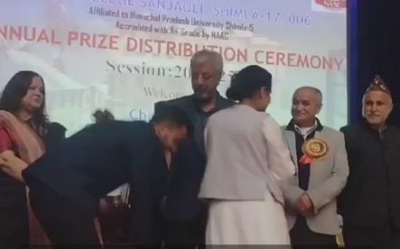 विश्वविद्यालय यूथ  फेस्टिवल का संजौली कालेज में आयोजन, शहरी विधायक हरीश जनारथा ने किया शुभारंभ