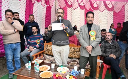 हमारी सभ्यता और संस्कृति को जीवित रखने में अहम भूमिका निभाते हैं मेले और त्यौहार : अनिरुद्ध सिंह