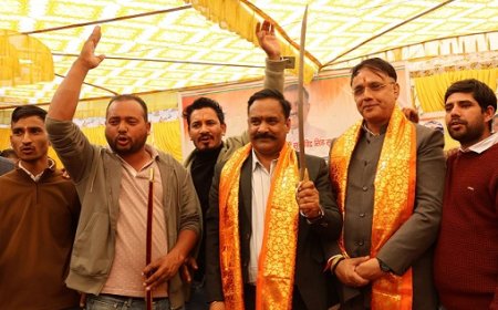 भवन एवं अन्य सन्निर्माण कामगार कल्याण बोर्ड के अध्यक्ष नरदेव सिंह कंवर ने बालीचौकी में उपकार्यालय का किया शुभारंभ