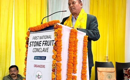 राज्य सरकार गुठलीदार फलों की खेती को प्रोत्साहित करने हेतु प्रतिबद्ध : जगत सिंह नेगी