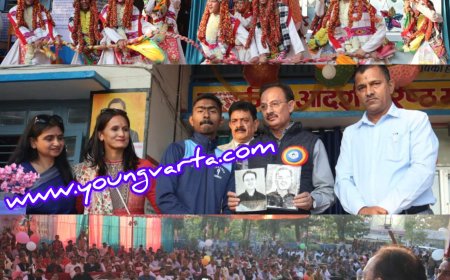 अपनी संस्कृति , परंपराओं और सामाजिक मूल्यों से जोड़ने का कार्य करते है सांस्कृतिक कार्यक्रम : हर्षवर्धन चौहान  